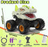 2.4GHz 1:24 6-12, Dinosaur Remote Control Car RC Monster Truck Scale RC Car with LED Lights & Movable Mouth