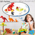 Kids Classic Brick Set Toys for 2-7 Year Old Boys, Dinosaurs, Cars, Figures, Educational Interactive DIY Toy