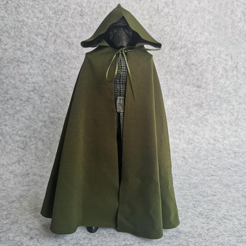 1:6 Scale Medieval Knights Soldier Cloak Gown, Hooded Cape for 12" Phicen TBLeague Action Figure Clothes