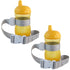 SippyPal Sippy Cup Holder Strap Leash Tether, Arrow Gray 2-Pack