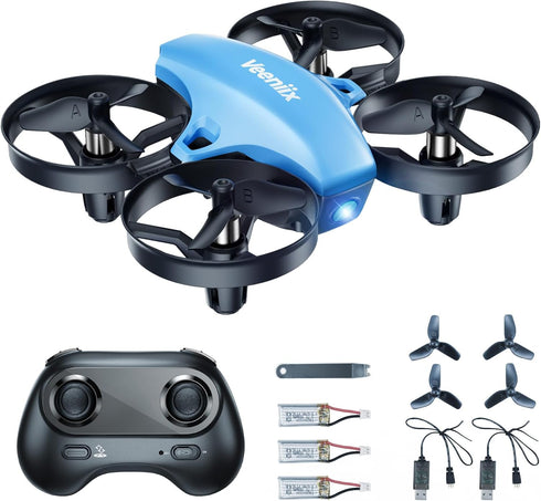V995 14+ 3D Flips,360 3 Veeniix Mini Drones for Kids and Beginners,Indoor RC Quadcopter,Small Helicopter Plane