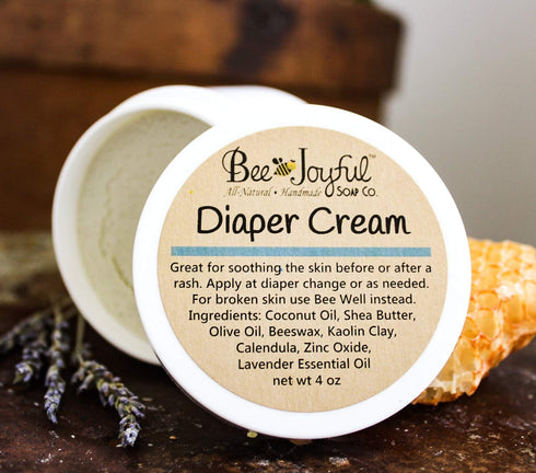 Bee Joyful Diaper Cream - All Natural