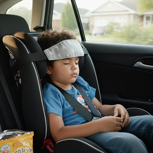 GIYAWA 3 Pcs Baby Carseat Head Support,Car seat Straps Pillow Support Ban,Stroller Neck Relief Strap Headrest,Slumber