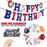 Baseball Birthday Party Decorations Supplies for Boys, Happy Birthday Banner, Cake Topper, Balloons