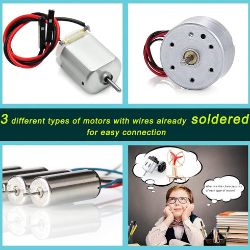 STEM Science Kits for Kids 8-14 - Build Your Own DIY Kits, Solar Power & Electric Engineering Kit