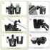 KDD Stroller Cup Holder with Phone Holder, 3-in-1 Removable Bottle Holder, 360 Degrees Rotation Drink Holder for