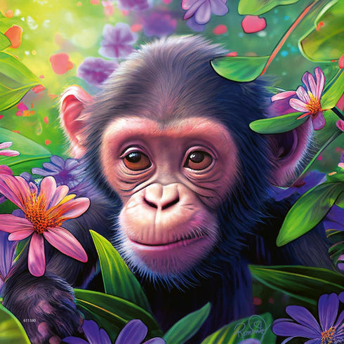 Ravensburger Jungle Babies 3x49 Piece Jigsaw Puzzle for Kids - Every Piece is Unique, Pieces Fit Together Perfectly
