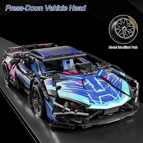 Sets 1:14 8-12 12-16,8 9 10 11 12 13 14 14+(1314 Chodia Sport Race Car Building Block for Adults Boys,Racing Supercar