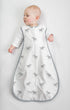 2-way (0-6 Amazing Baby Microfleece Sleeping Sack, Wearable Blanket with Zipper, Use after Swaddle Transition, Zebras