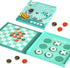 2-in-1 Magnetic Checkers & Tic-Tac-Toe Board Game | Travel Activities for Kids