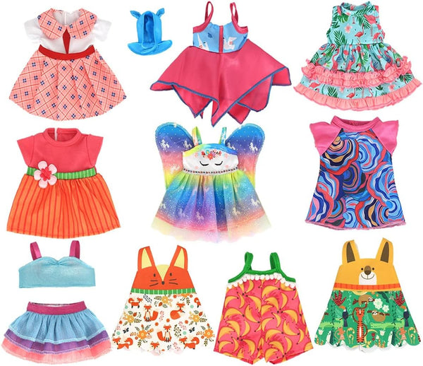 ebuddy 10 Sets Alive Baby Doll Clothes - Doll Clothes and Accessories