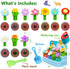 1-2 1 2 3 4 Montessori Toys for year old, Toddlers Outdoor & Indoor Gardening Toys with Watering Can, Shovel, Rake
