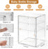 ERTIUANIO 3 Countertop Baby Bottle Organizer Tier Bottle Storage Organizer Baby for Bottles, Nipples, Pump Parts, Food