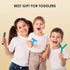 4 Pack ERKOON Sensory Chew Toys for Autistic Children, Silicone Chewy Tube Oral Motor Tools for Sensory Kids