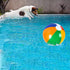 Coopay 60 Pack Inflatable Beach Balls, Classic Rainbow Swimming Pool Ball for Summer Water Games