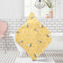 Honey Bees Hooded Bath Towel for Baby Boys Girls, Organic Cotton 30 x 30 Inch Beehive Shower Towel