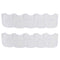 Neat Solutions 2-Ply Knit Terry Feeder Bibs, Solid Color, White, 10 Count (Pack of 1)