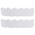 Neat Solutions 2-Ply Knit Terry Feeder Bibs, Solid Color, White, 10 Count (Pack of 1)