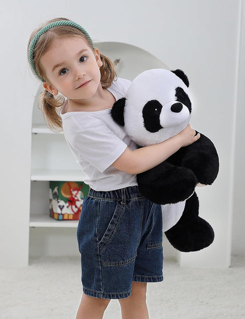 5lb, 24in Weighted Panda Stuffed Animals Weighted Panda Plush for Kids Adults Boys Girl, Cute Plushies Soft Pillow Toy