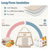 Pack, 6 9 Mancro Breastmilk Cooler Bag with Ice Double Layer Insulated Baby Bottles Bag Fits Bottles Up to Ounces