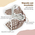 Gusset Mama Koala Reusable Adjustable Cloth Diaper Covers with Double for Girls and Boys, Snap Closure, Size S (Simply