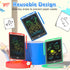 12 Pack 8.5 Inch 3 4 5 6 7 8 Party Favor LCD Writing Tablet for Kids, Colorful Drawing Doodle Board, Erasable Doodle