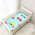 CZXW 52" 28" Cartoon Cars Colorful Crib Sheets Fitted x Natural Cotton Soft & Breathable for Baby Crib Mattress