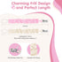 Clip,6 Pack TenderBabe Pacifier Pacifier Holder Clip with Adorable Frill Design,Soft Flexible Binky Clips for Baby Girl