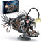Vziimo Mechanical Lantern Fish Building Set, Creative Sea Animal Building Blocks Toys