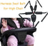 Universal High Chair Safety Seat Belt with Crotch Cushion & Shoulder Pads