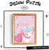 Jigsaw Puzzle My Melody 150pcs - Games for Family Bonding, Boosting Cognitive Skills, and Stress Relief - Animated Characters, Premium Quality Materials, Challenging Puzzle Experience