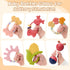 0-6 3-6 6-12 Baby Toys Months - Baby Rattles Teething Toys Month Infant Toys Months Teether Toy Babies Gift Teething