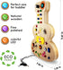 Wooden Montessori Musical Busy Board for Toddlers - Enhance Sensory and Motor Skills for 3-5 Year-Olds