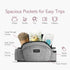 Momcozy 3D 45lbs 27-45IN) Hip Seat Baby Carrier - Adjustable Waistband with Original Belly Protector, Ergonomic Carrier