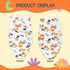 17-22 inch Reborn Baby Doll Clothes Swaddle Blanket Hat (Dinosaur Pattern) for Reborn Boy Baby Doll Clothing Adjustable