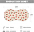 Set 2, 22x11in Strawberry Cotton Muslin Baby Burp Cloths Soft Touch washcloths for Gender Neutral