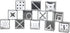 Party Favor Games Balance IQ - 12 Cube Puzzle Stocking Stuffers for Kids and Adults