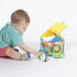 Manhattan Toy Put and Peek Birdhouse Soft Activity Toy, 7.5 x 7.5 x 9 Inches