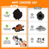 1-3, Refrigerator Magnets for Kids, Large Cute Farm Animals Fridge Magnets for Toddlers Soft Full Back Magnet
