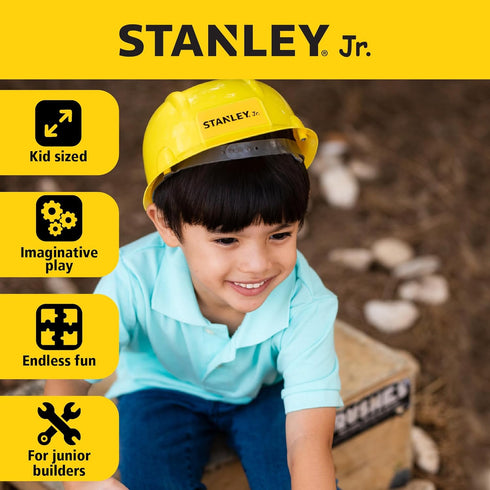 Toolbox 3 Toolset Red Stanley Jr. Piece Pretend Play