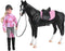 Breyer Freedom Series English Horse and Rider Figurine - Premium 1:12 Scale