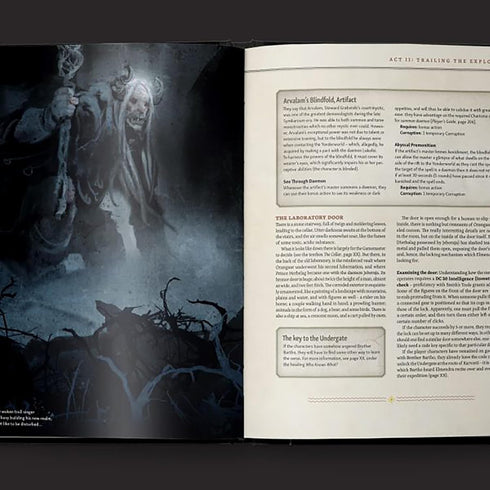 Free League Publishing: Ruins of Symbaroum 5E - Throne of Thorns 1 - Hardcover RPG Book, 2 Adventures Level 7-9
