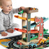 Montessori Car Ramp Toy for Toddlers 1 2 3 Year Old Wooden