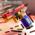 DITOON Dreamplay Shell Ejecting Toy Gun, DIY Automatic Pull Back Action Platebase Compatible with Legos Shooting Games