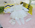 Reborn Baby Dolls Clothes 20 inch Outfit Accessories Princess Dress 5pcs Set for 17-23 Inch Reborn Doll Newborn Girl&Boy Clothing Set?Super Cute White Dress 5pcs Set ?