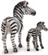 Gemini&Genius Zebras Toys for Kids - Wild Life Animal Toy Figurines African Jungle Animal Playset Gift