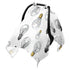 Mazeann Vintage Lightbulb Car Seat Cover Baby Breathable Soft Infant Carseat Covers Canopies