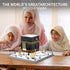 Islamic Mosque Kaaba Architectural Model, Bricks Toy Building Blocks Set, Muslim Blocks Hajj Kit Eid Gifts