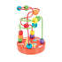 Nuby Colorful Mini Wooden Bead Maze Roller Coaster, Early Educational Toy