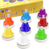 Facmogu 8 Desk Bells, Notes Diatonic Metal Hand Bells, Rainbow Music Bells, Musical Learning Teaching Percussion